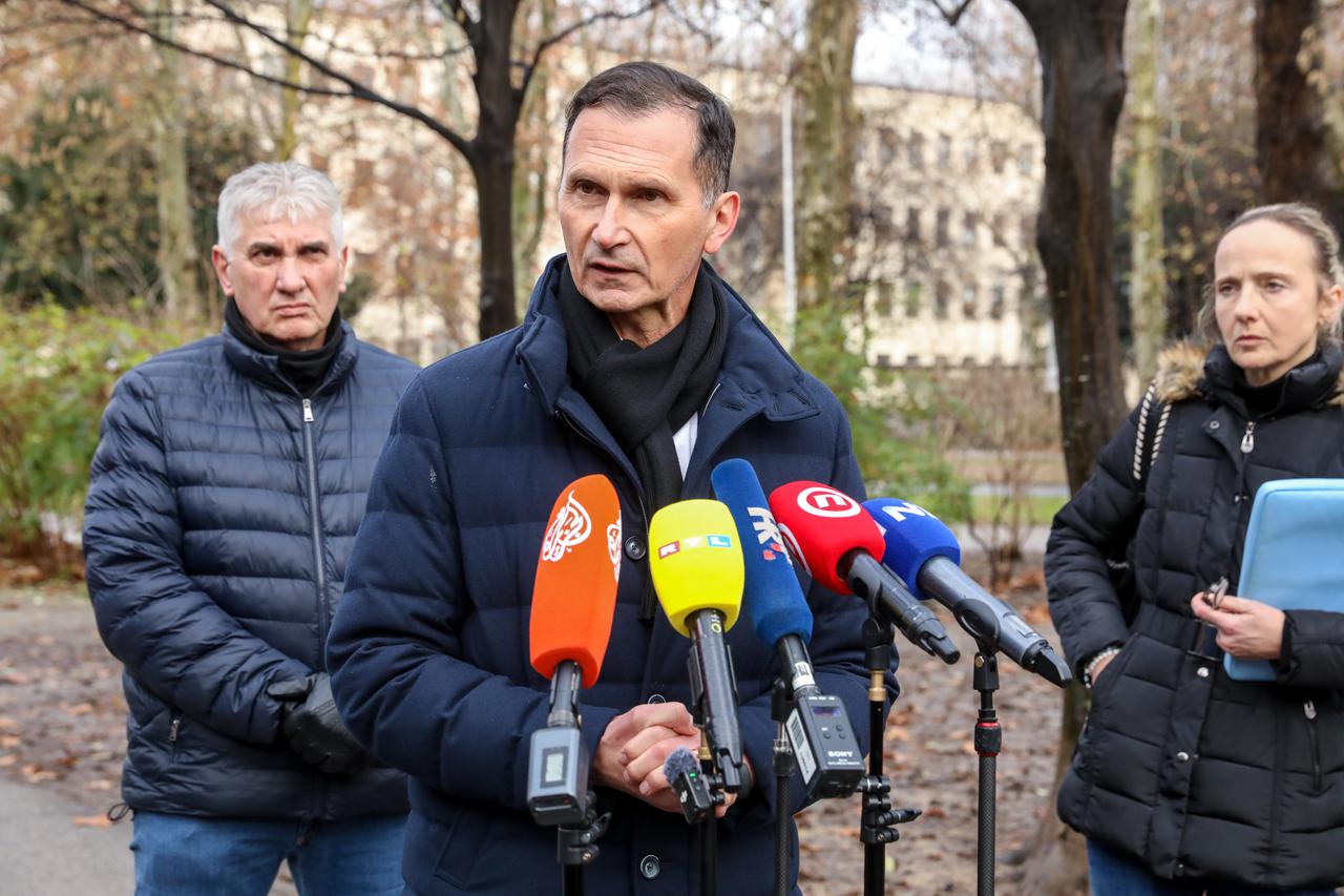 Zagreb: Dragan Primorac održao konferenciju za medije 