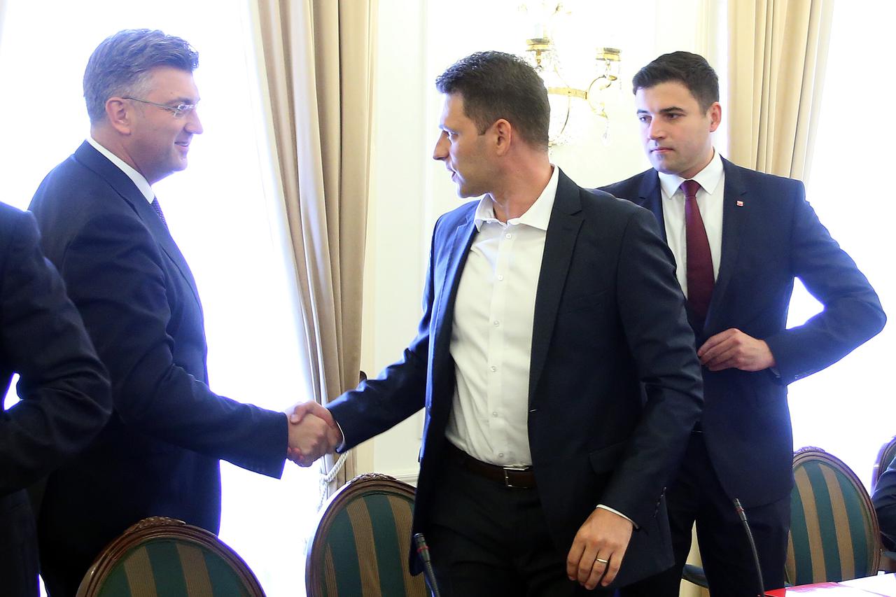 Plenković, Petrov i Bernardić