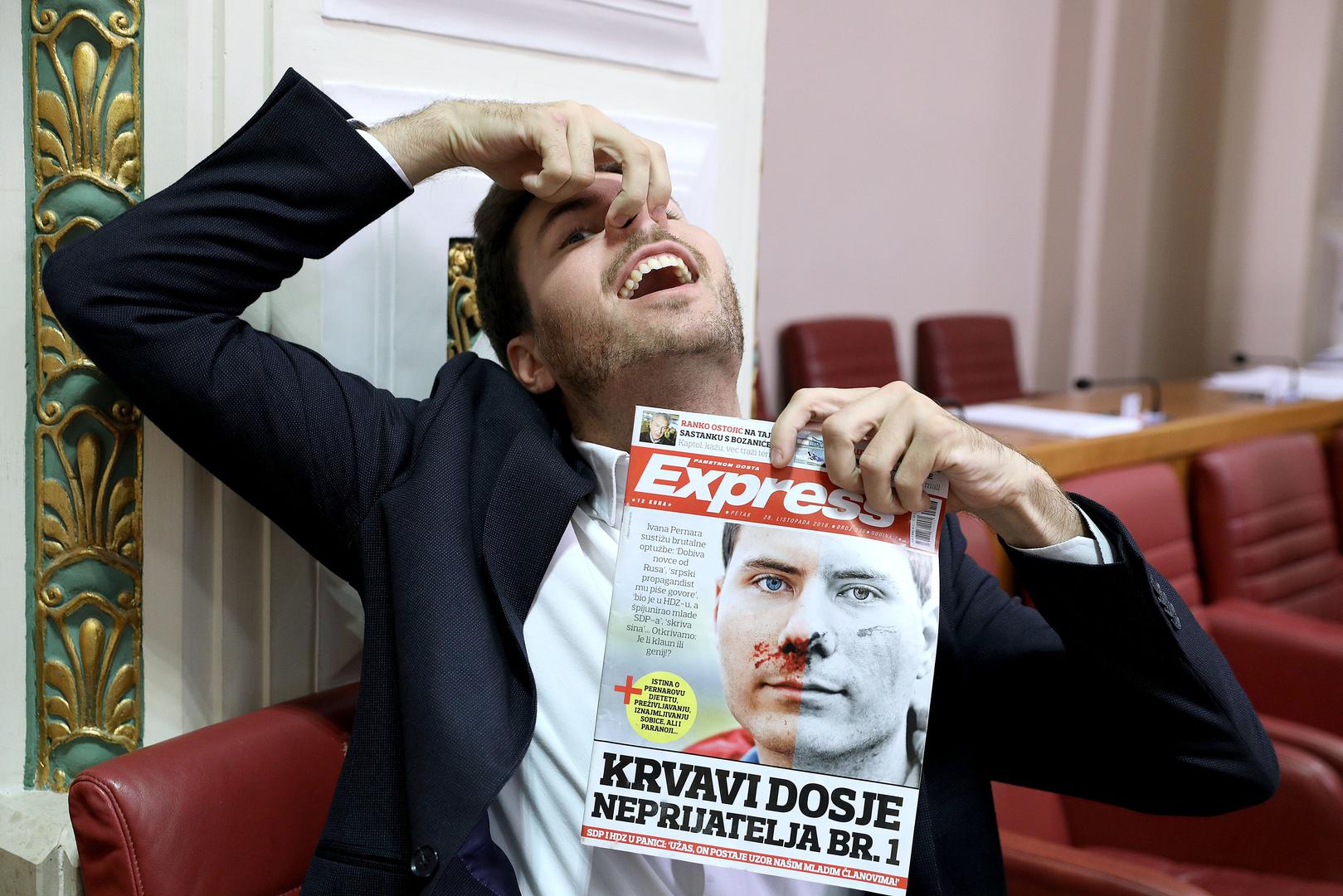 Pernar objašnjava kako je nastala fotografija koja je objavljena na naslovnici Expressa