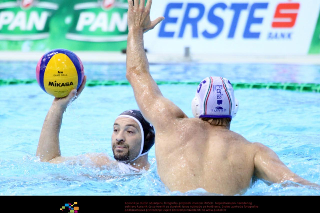 '18.03.2012., Rijeka - Utakmica Final Foura Jadranske lige, Primorje EB - Pro Recco. Samir Barac. Photo: Nel Pavletic/PIXSELL'