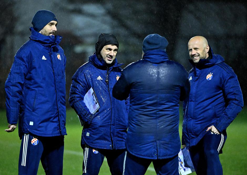 Zagreb: Početak priprema nogometaša GNK Dinamo na stadionu Maksimir 