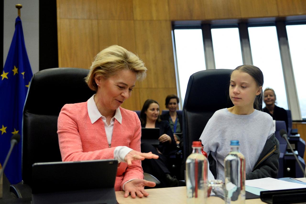 Ursula Von der Leyen i Greta Thunberg