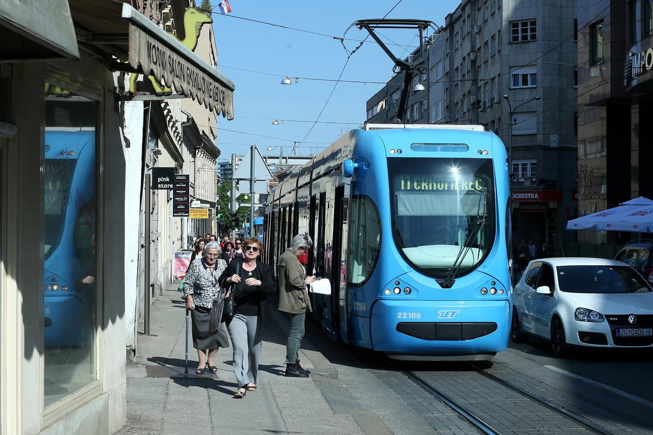 Zagreb: Zastoj prometa u Vlaškoj ulici zbog kvara tramvaja