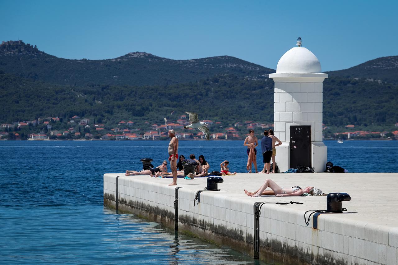 Zadar: Velike vrućine stižu u grad i okolna područja