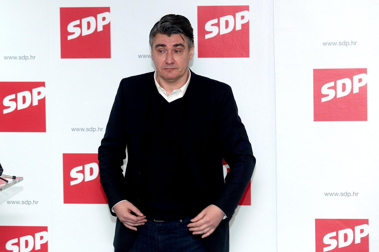 Predsjednik SDP-a Zoran Milanović