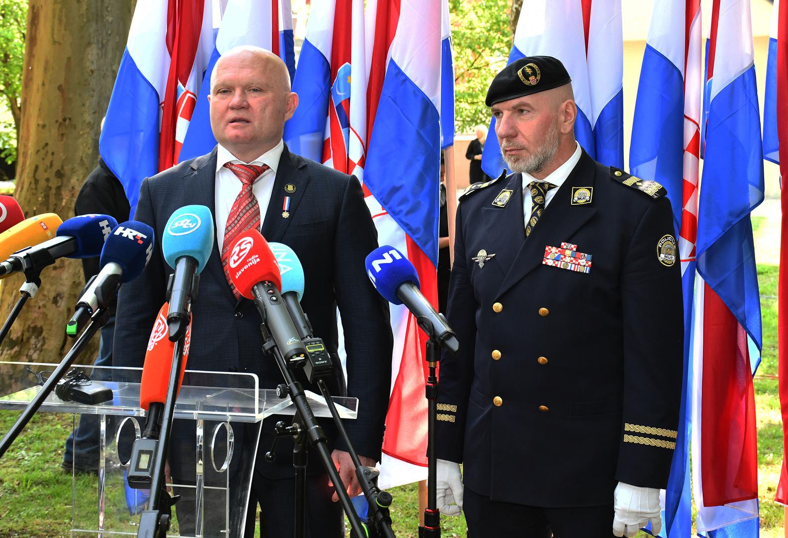 01.05.2022., Okucani - Obiljezavanje 27. obljetnice vojno-redarstvene operacije Bljesak u Okucanima  Photo: Ivica Galovic/PIXSELL