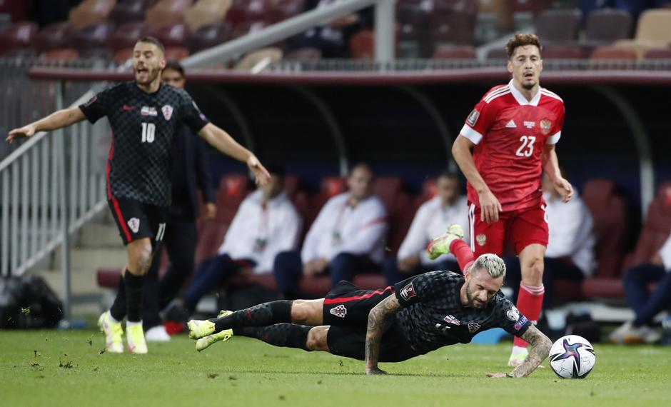 World Cup - UEFA Qualifiers - Group H - Russia v Croatia