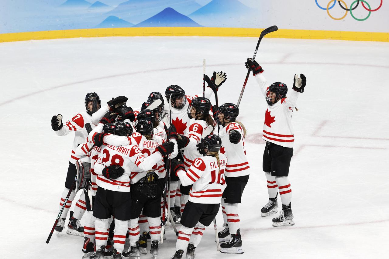 Ice Hockey - Women's Prelim. Round - Group A - United States v Canada