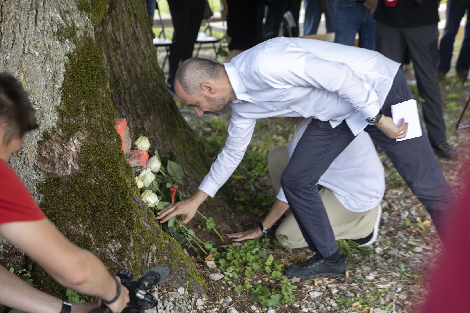 03.08.2023. Otocac - Centralna komemoracija za stradale Srbe u Oluji, koju organizira SNV "u znak sjecanje na egzodus Srba i sve stradale u ratu". Photo: Nikola Mraovic/PIXSELL