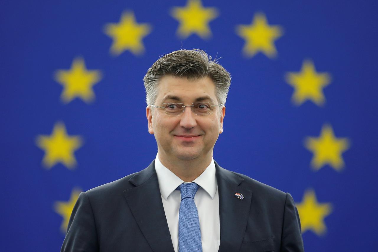 Andrej Plenković u Europskom parlamentu