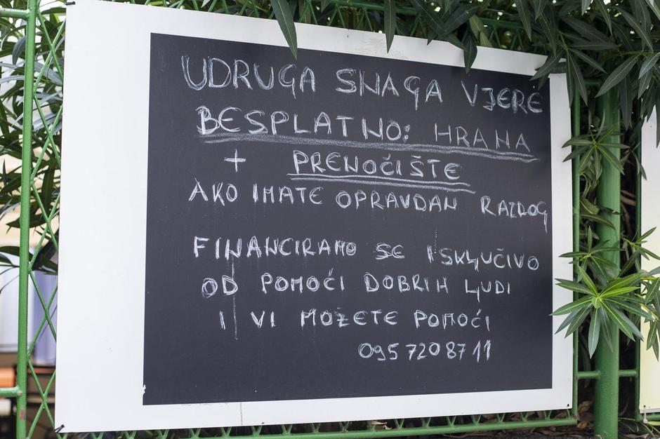 Split: Udruga Snaga vjere vodi prihvatiliste za beskucnike