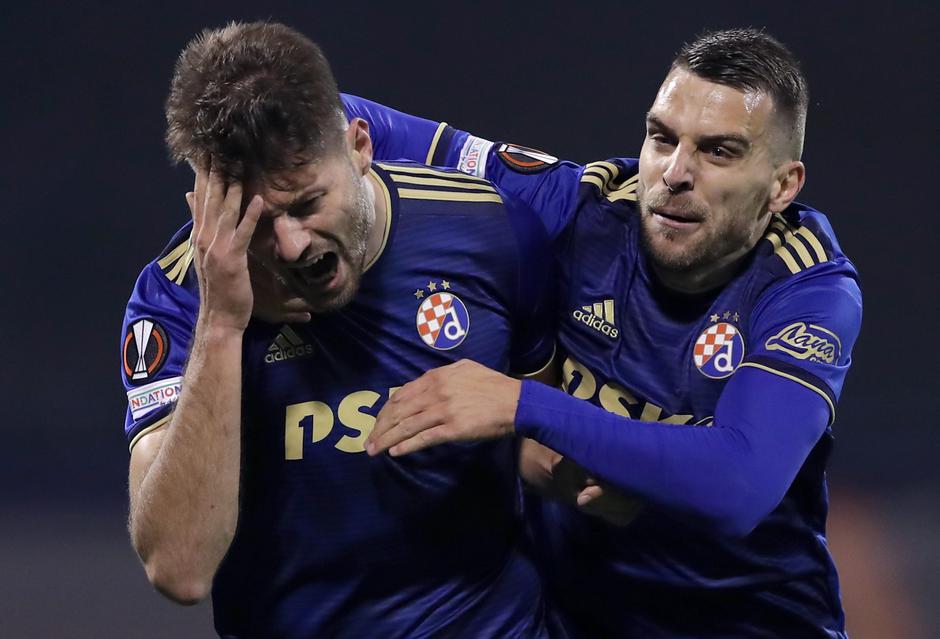 Zagreb: Utakmica UEFA Europske lige, GNK Dinamo - Rapid 