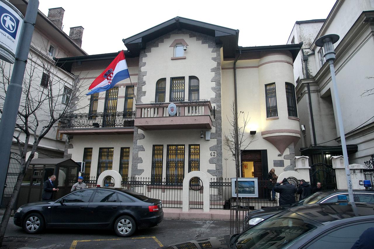 Zgrada hrvatskog veleposlanstva u Beogradu