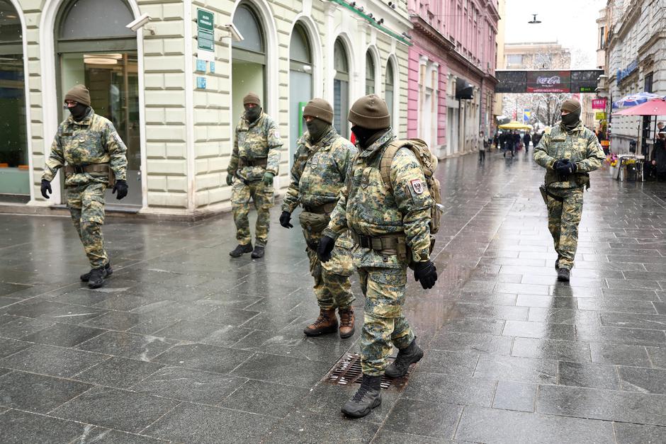 Patrole EUFOR-a na sarajevskim ulicama