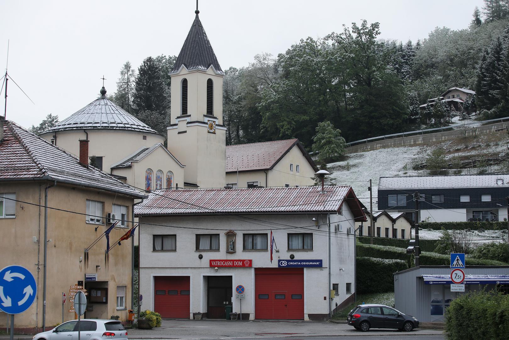 16.04.2024. Djurmanec, Snijeg zabjelio Zagorje Photo: Tomislav Miletic/PIXSELL