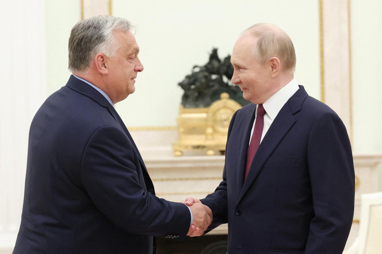 Hungary's Prime Minister Orban visits Russia