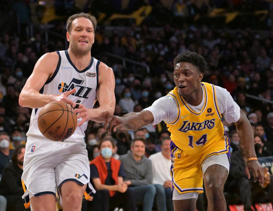 NBA: Utah Jazz at Los Angeles Lakers