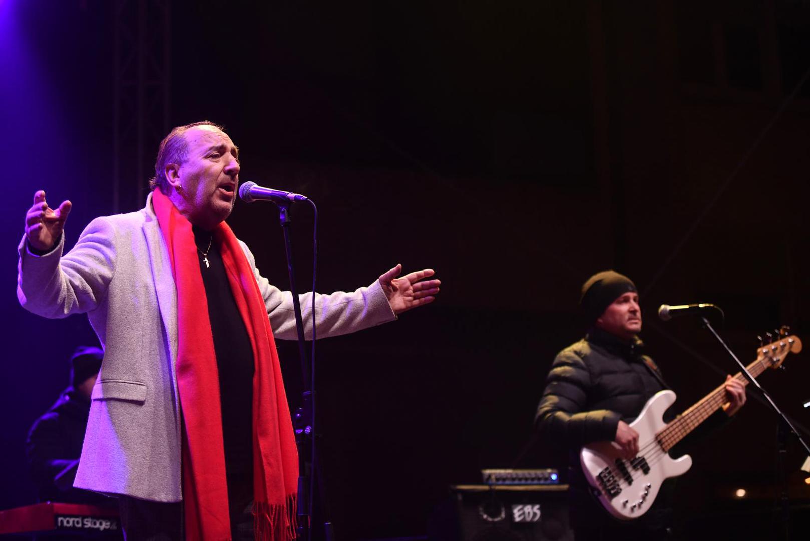 Glazbenik Mladen Grdović u petak je u Velikoj Gorici održao koncert povodom dana grada.