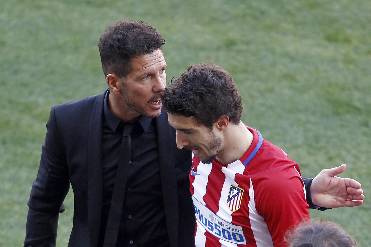 Diego Simeone i Šime Vrsaljko