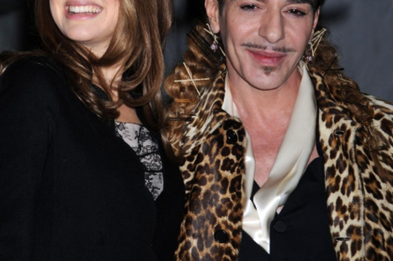 'Natalie Portman and John Galliano at the Christian Dior Flagship Boutique relaunch party in New YorkPhoto: Press Association/PIXSELL'