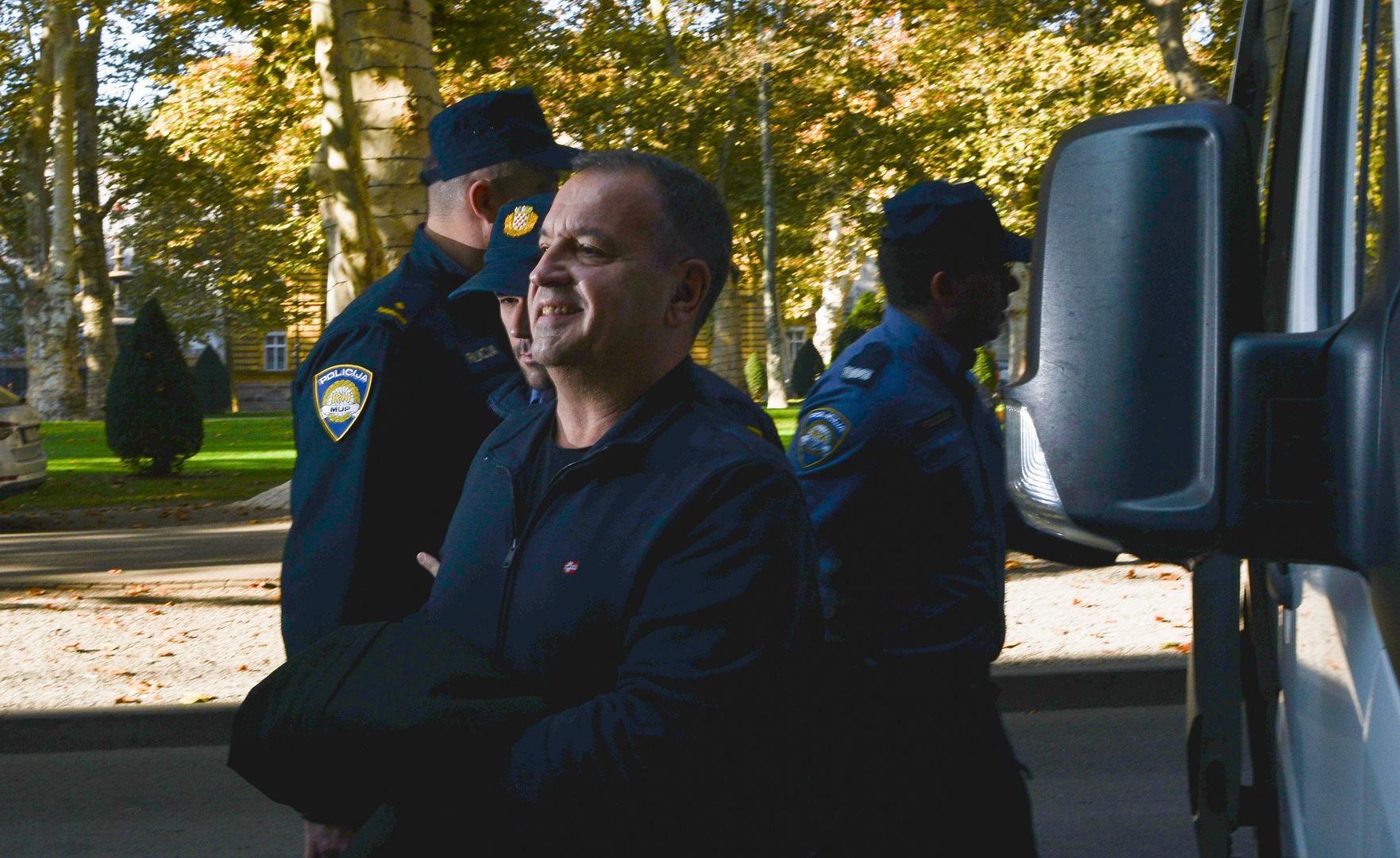 16.11.2024., Zagreb – Vili Beroš i osumnjičenici dovedeni na istražno ročište na Županijskom sudu Photo: Josip Mikacic/PIXSELL