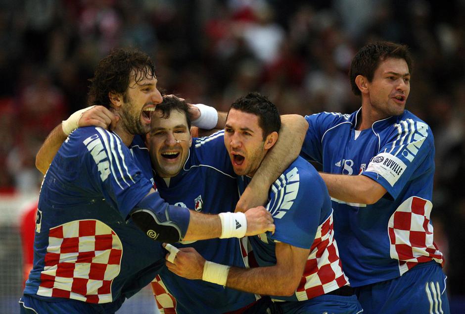 Hrvatski rukometaši u Norveškoj 2008. goodine osvojili europsko srebro