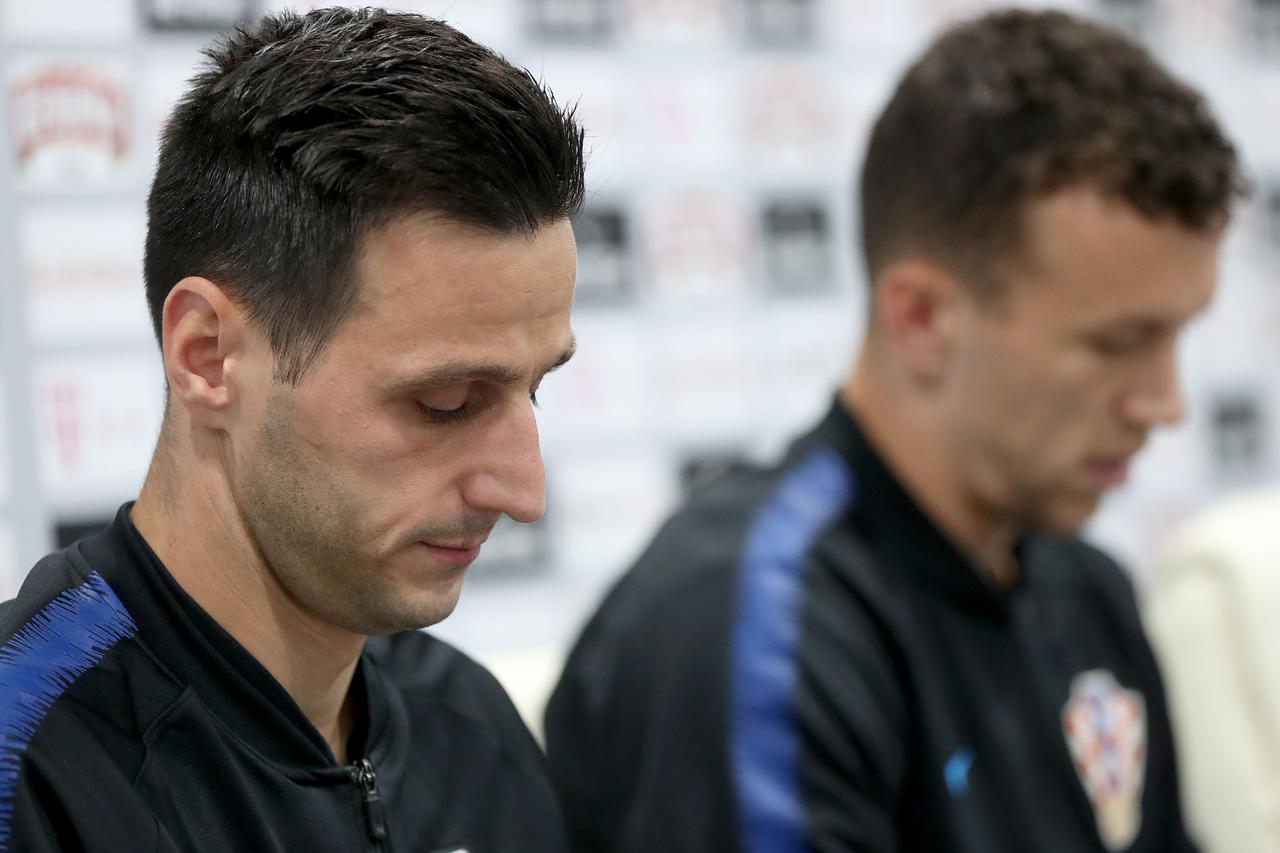 Roščino: Ivan Perišić i Nikola Kalinić na konferenciji za medije nogometne reprezentacije