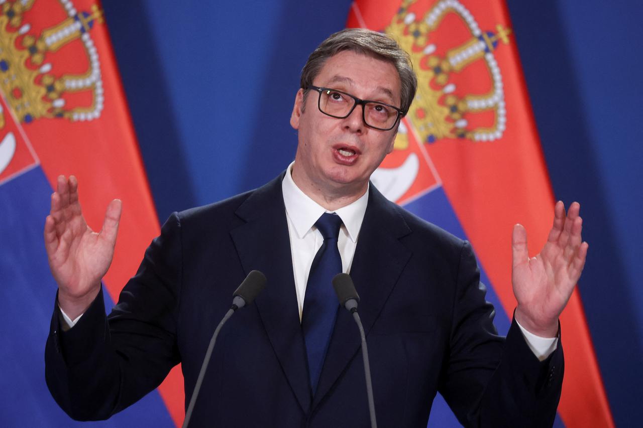 Hungarian PM Orban and Serbian President Vucic meet in Budapest