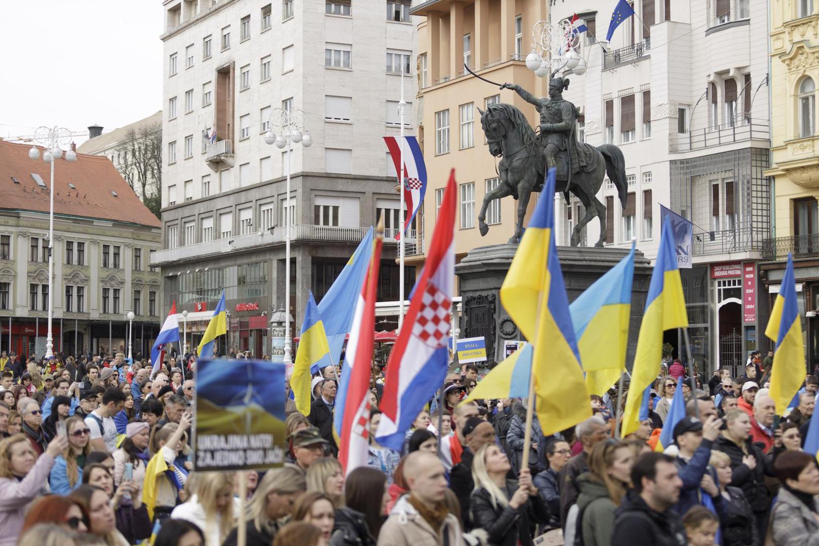 Braneći se od ruske agresije, Ukrajina brani slobodu i demokraciju zapadnih zemalja.