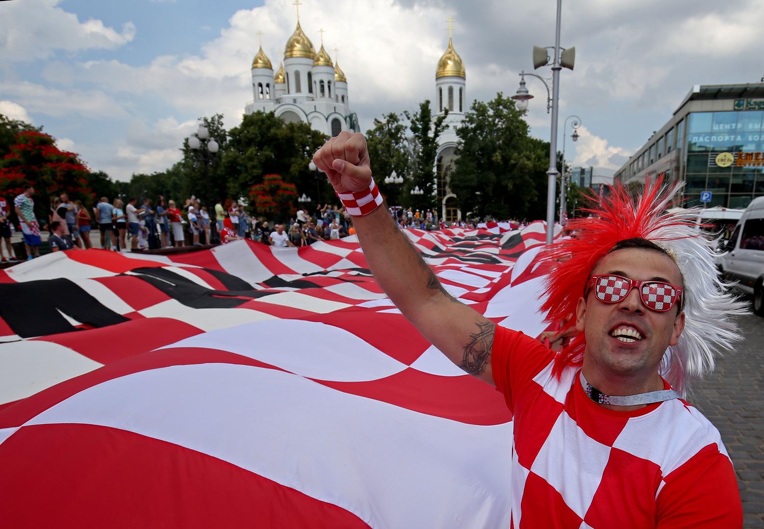 Od jutra hrvatski su navijači okupirali grad, a sve je kulminiralo nakon slavlja vatrenih 2:0 protiv Nigerije.

