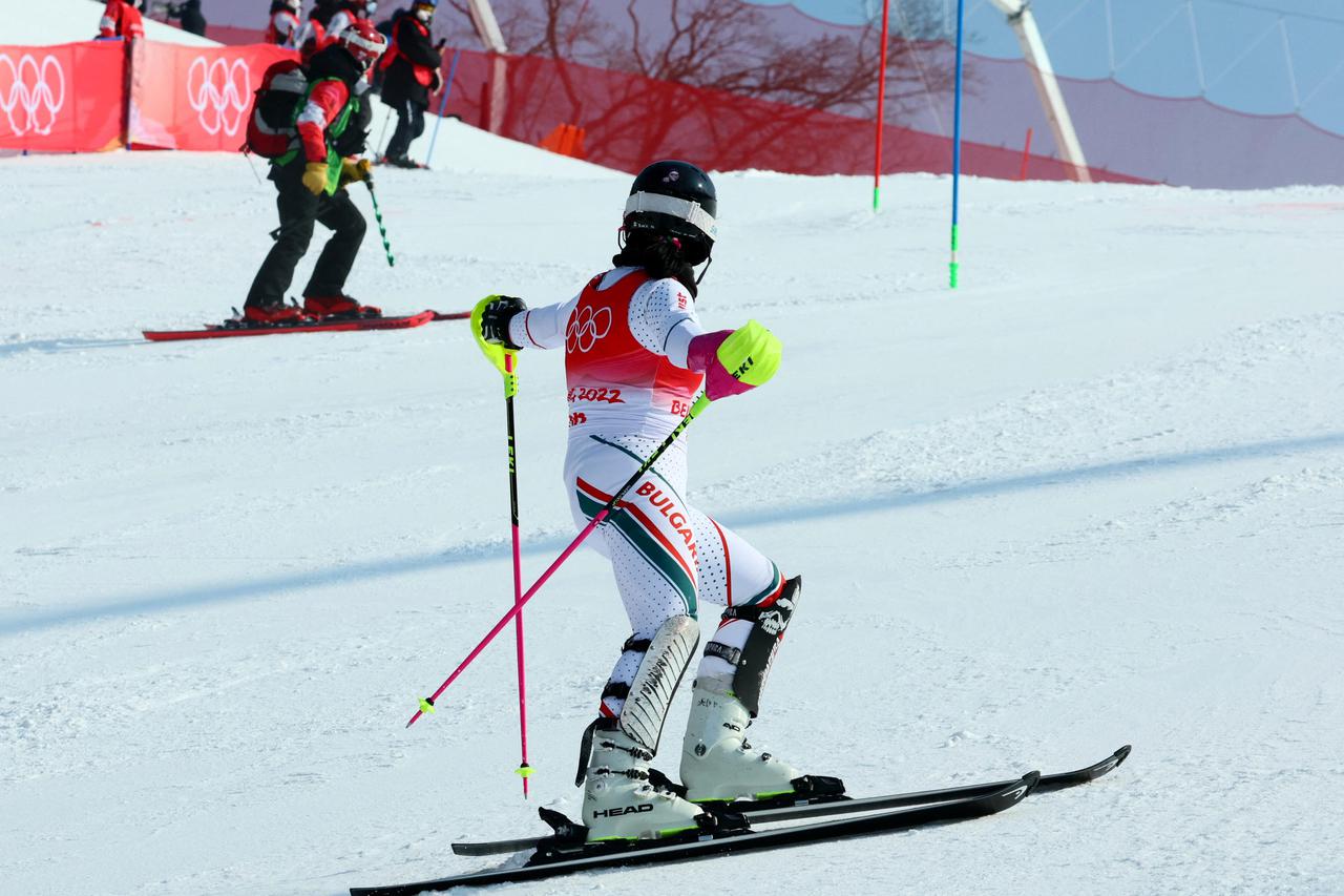 Alpine Skiing - Women's Slalom Run 1