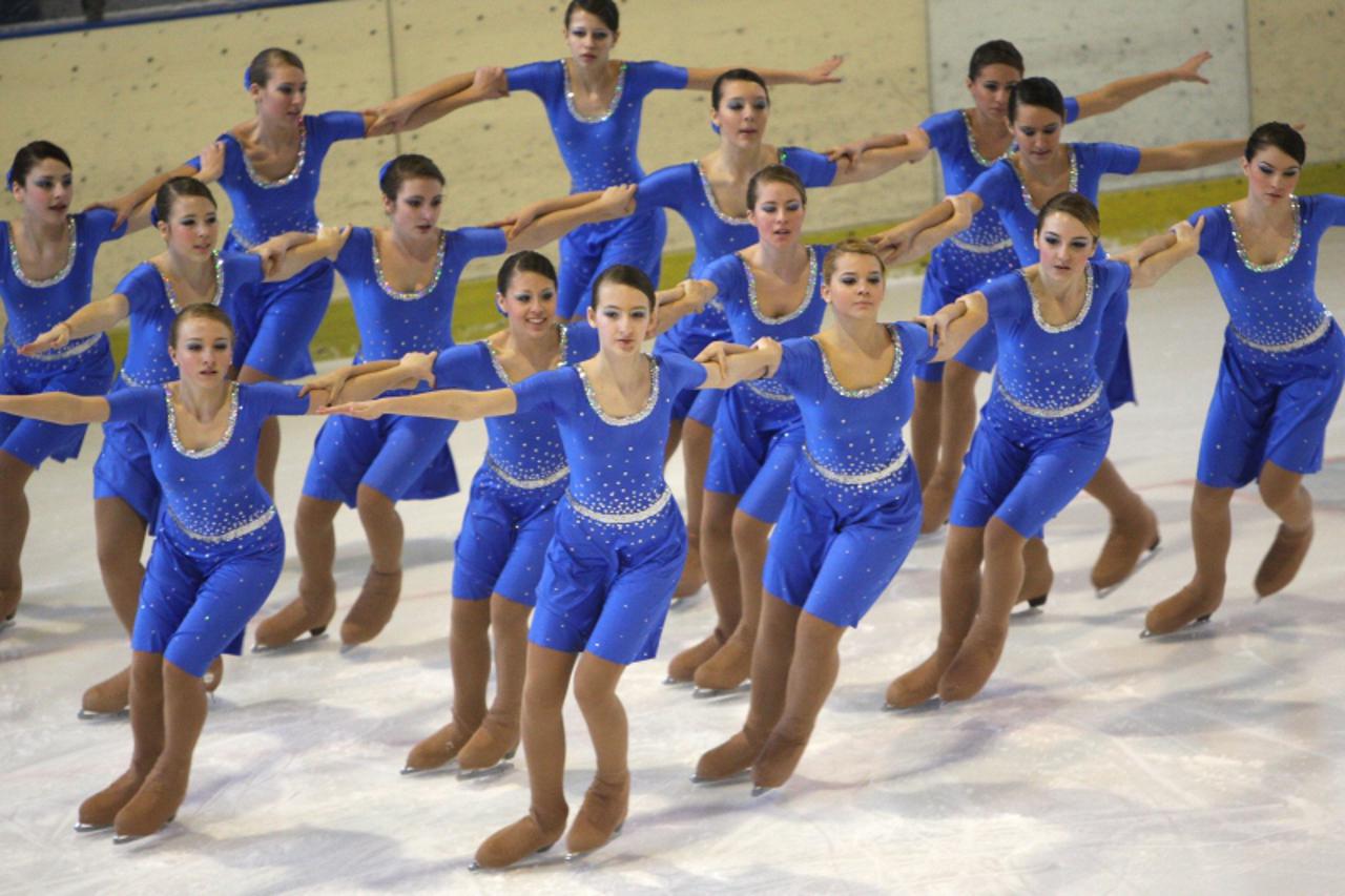 '28.02.2010. Zagreb, Hrvatska - Prvenstvo Zagreba u umjetnickom klizanju odrzano na klizalistu na Velesajmu.  photo: Petar Glebov/PIXSELL'