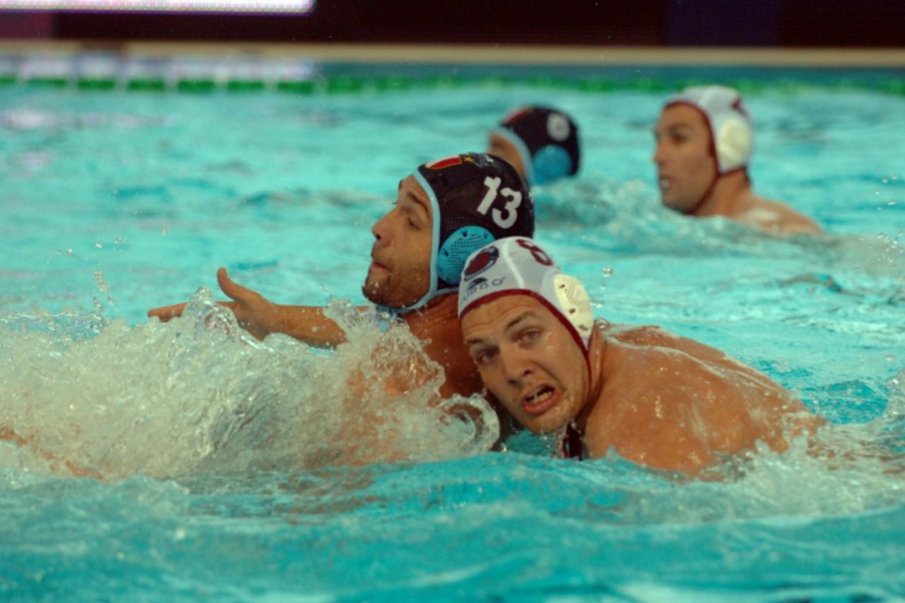 'za sport.....22.05.09 rijeka....finalfour vaterpolo eurolige....jug-prorecco....nebojsa milic(13) i srdjan antonijevic Photo: Goran Kovacic/Vecernji list'