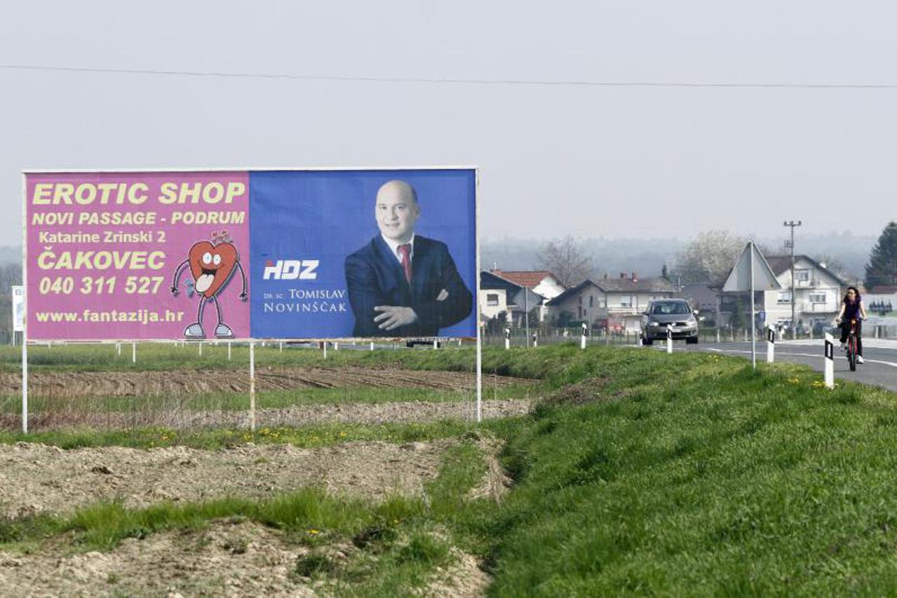 tomislav novinščak,hdz,predizborni plakat