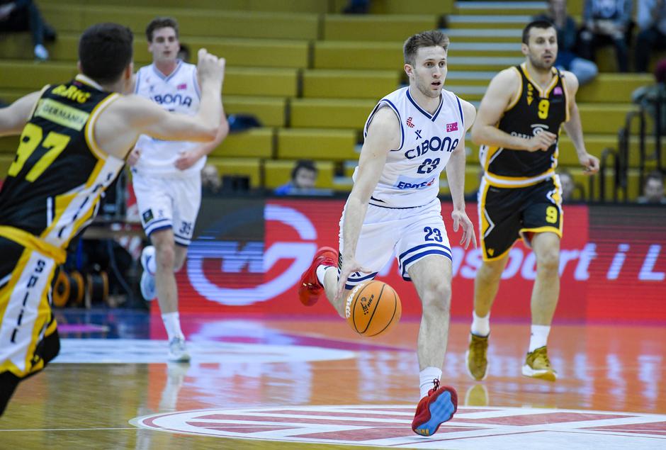 Zagreb: KK Cibona i KK Split sastali se u 4. kolo Lige za prvaka 