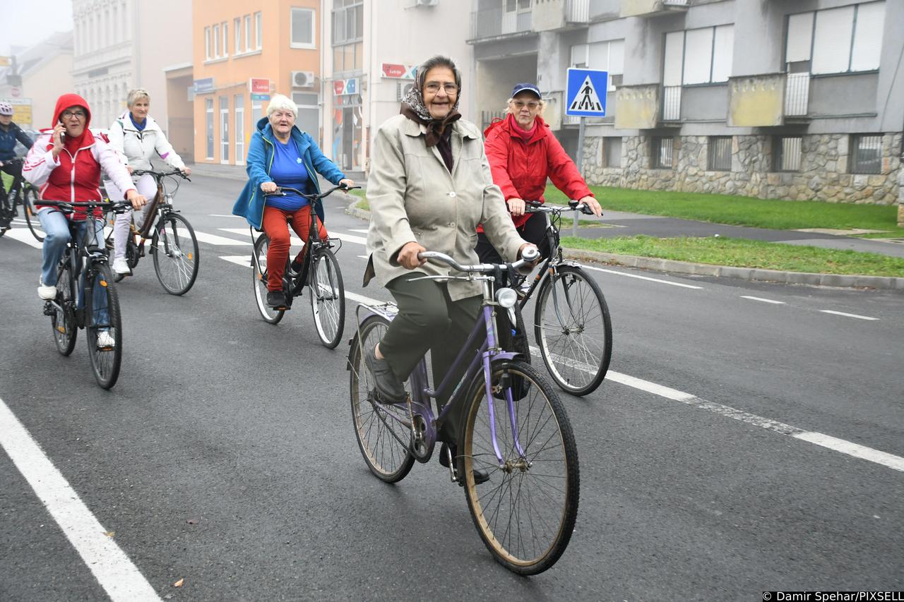 U Bjelovaru je održana biciklijada pod nazivom Biciklom do zdravlja