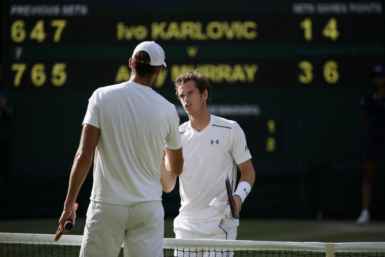 Ivo Karlović - Andy Murray