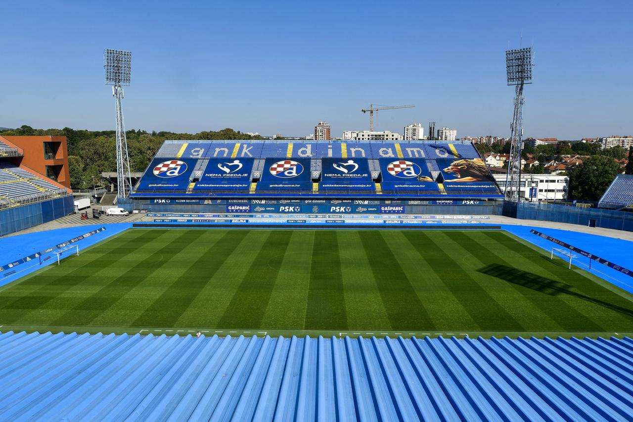 Zagreb: Uljepšana istočna tribina stadiona Maksimir