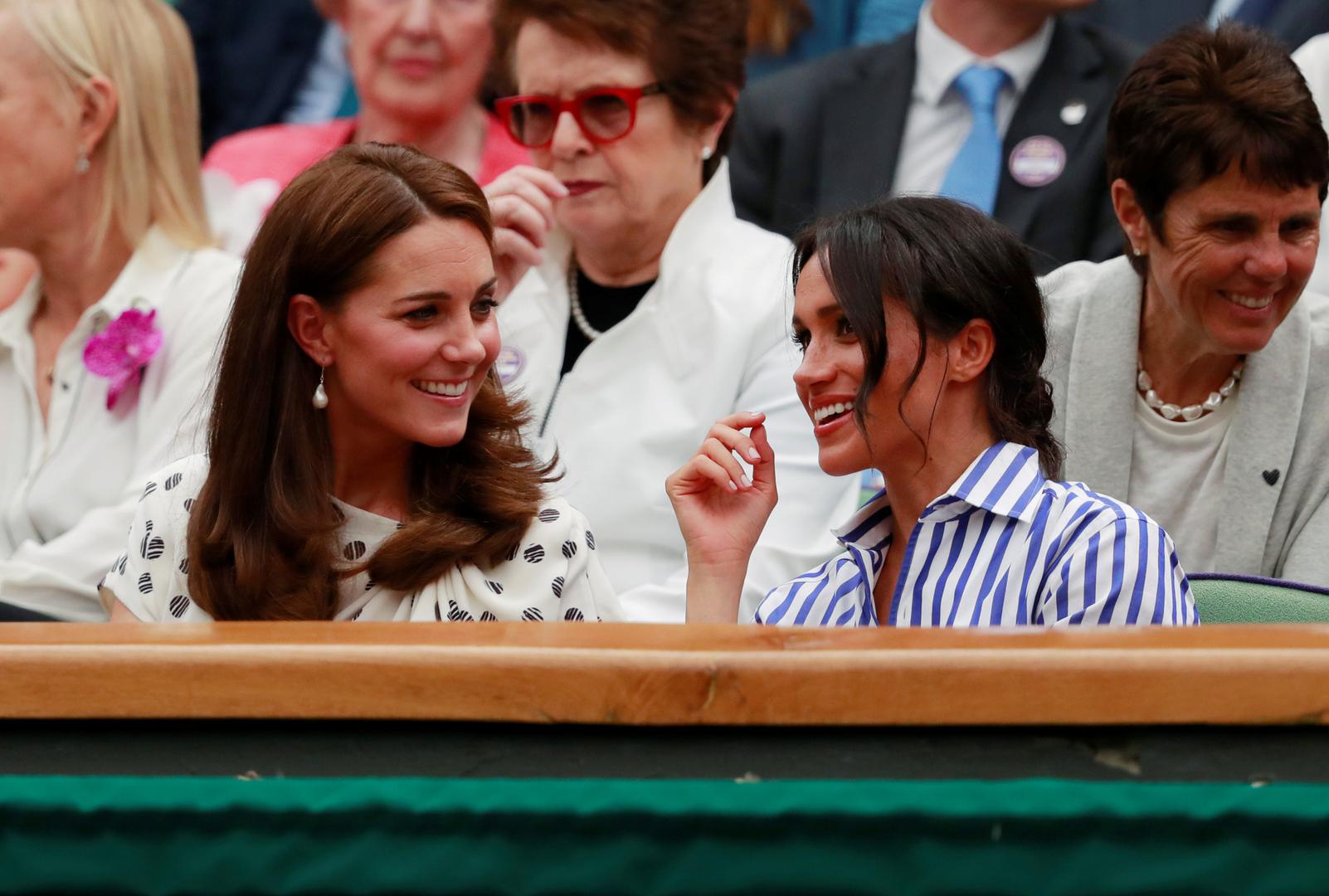 Zato su svi s velikim  nestrpljenjem očekivali njihov dolazak na finale Wimbledona kako bi stvorili sliku o pravoj prirodi odnosa dviju kraljevskih nevjesta.