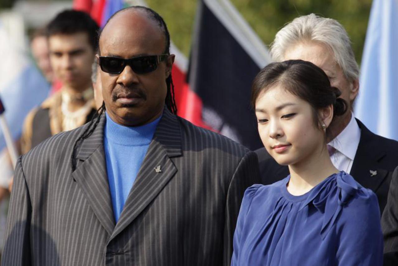 Kim Yuna Steve Wonder