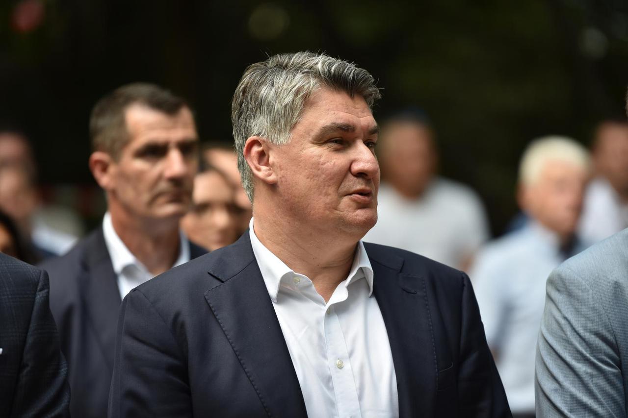 Predsjednik Zoran Milanović na svečanoj sjednici grada Vrgorca 