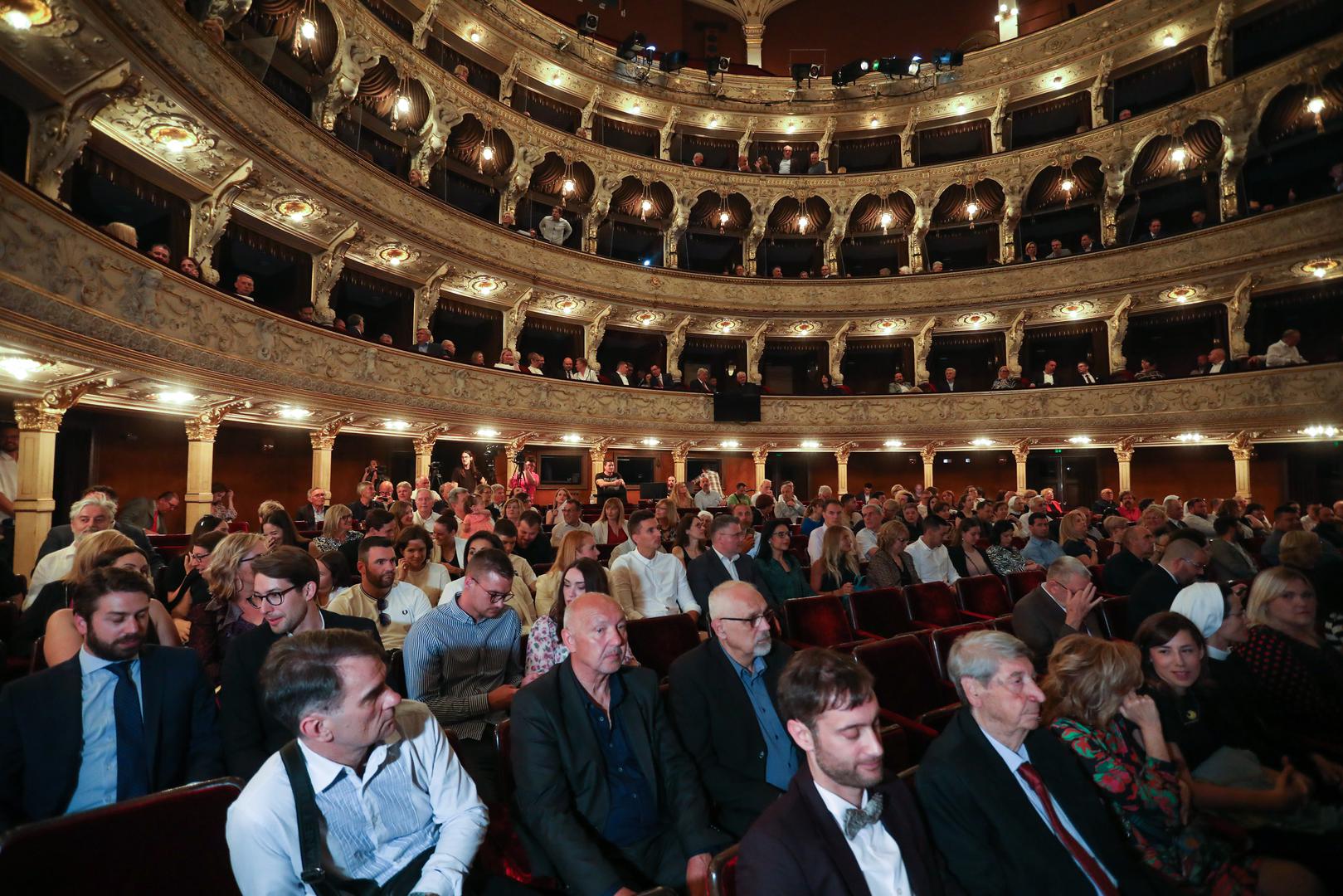 12.06.2023., Rijeka - Svecana sjednica Gradskog vijeca Grada Rijeke odrzana je u Hrvatskom narodnom kazalistu Ivan pl Zajc povodom proslave Dana grada i blagdana svetog Vida. Photo: Goran Kovacic/PIXSELL