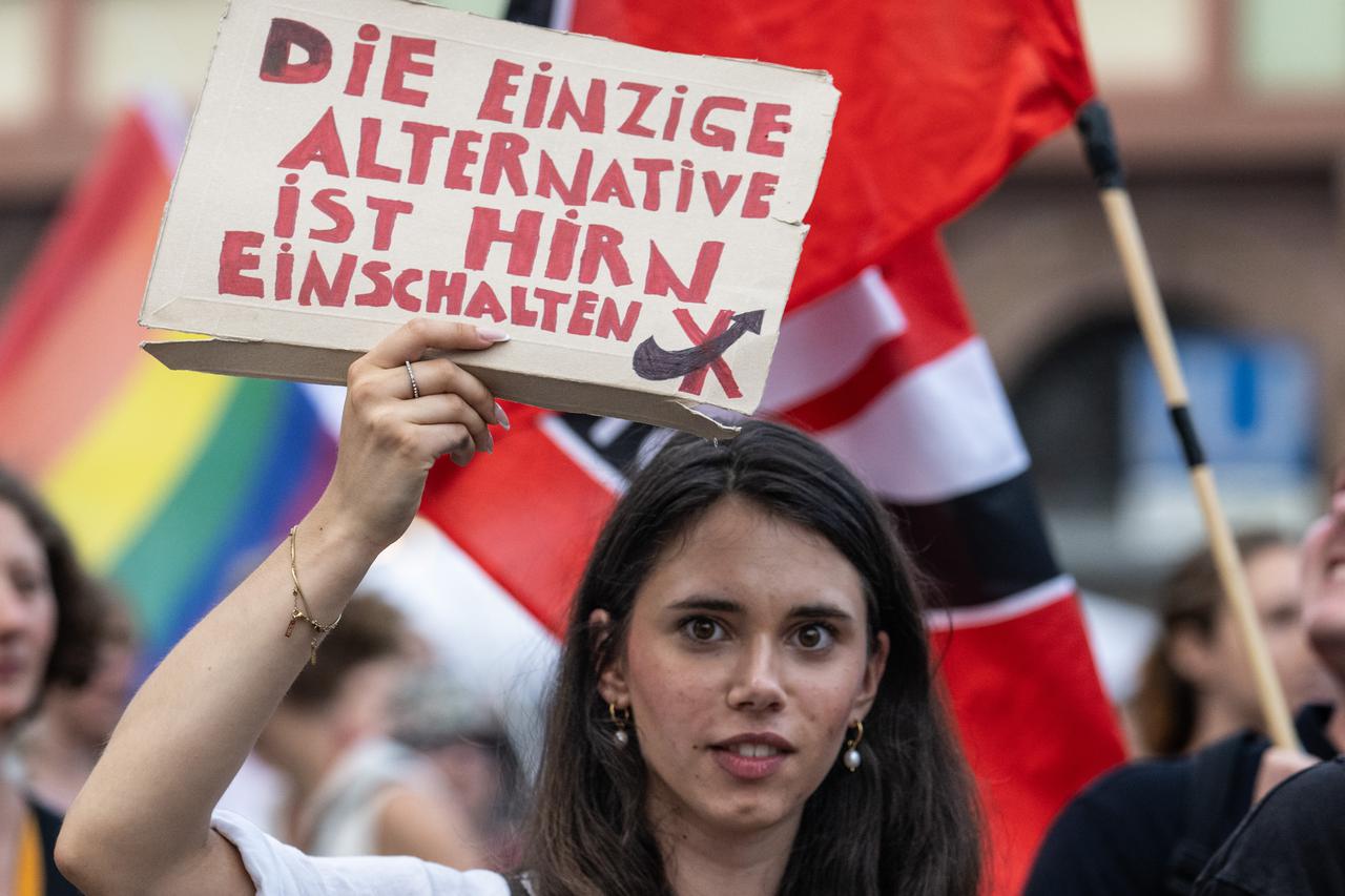 Protest against AfD