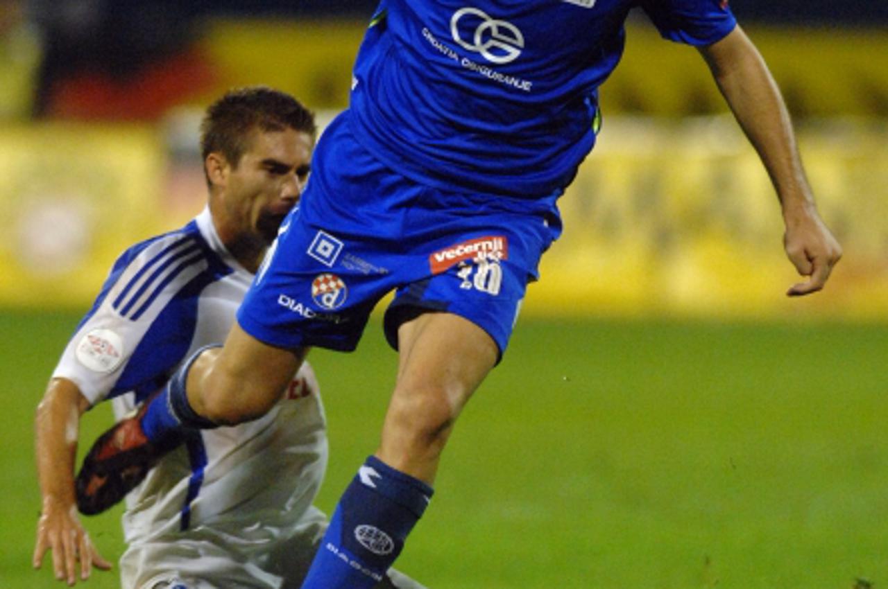 '30.08.2009.....Zagreb...spo.....Stadion Maksimir , 6. kolo T-com prva HNL, utakmica izmedu nk Dinamo Zagreb - nk Slaven Belupo.Milan Badelj.Photo:Marko Prpic/Vecernji list'