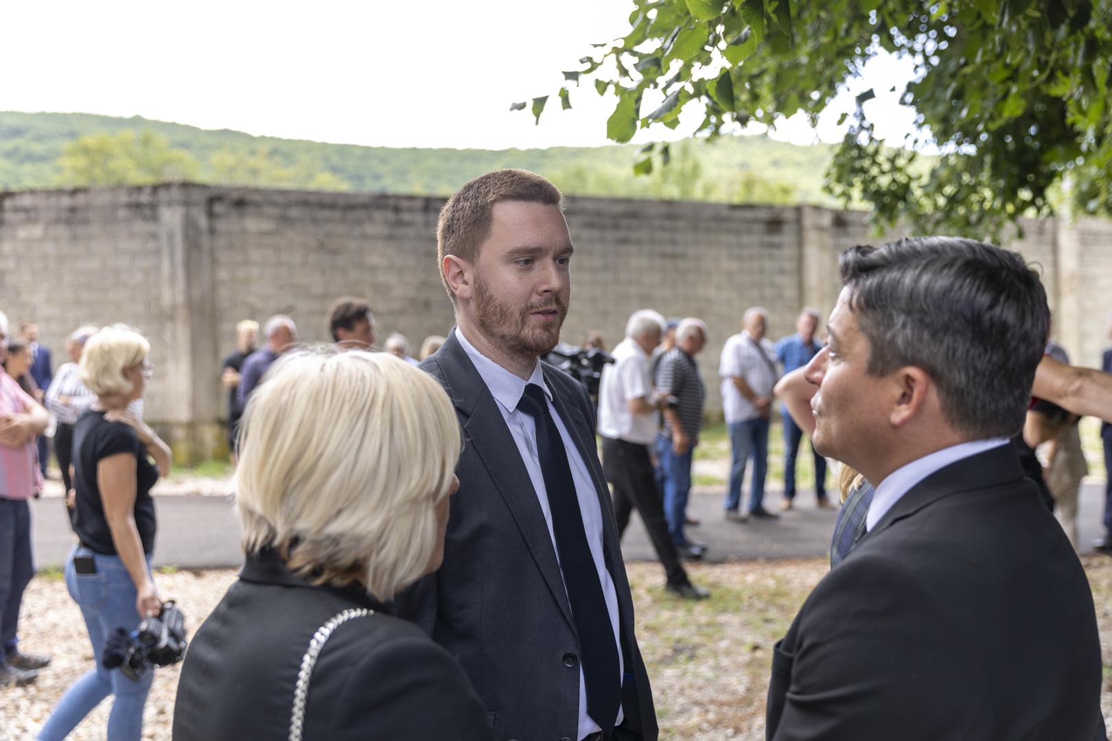 03.08.2023. Otocac - Centralna komemoracija za stradale Srbe u Oluji, koju organizira SNV "u znak sjecanje na egzodus Srba i sve stradale u ratu". Photo: Nikola Mraovic/PIXSELL