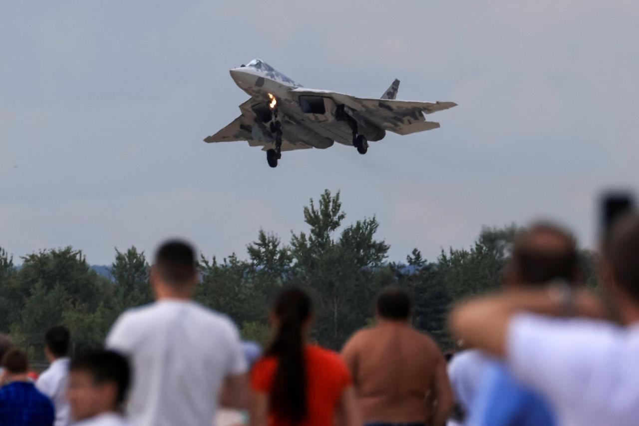 FILE PHOTO: The MAKS 2021 air show in Zhukovsky, outside Moscow