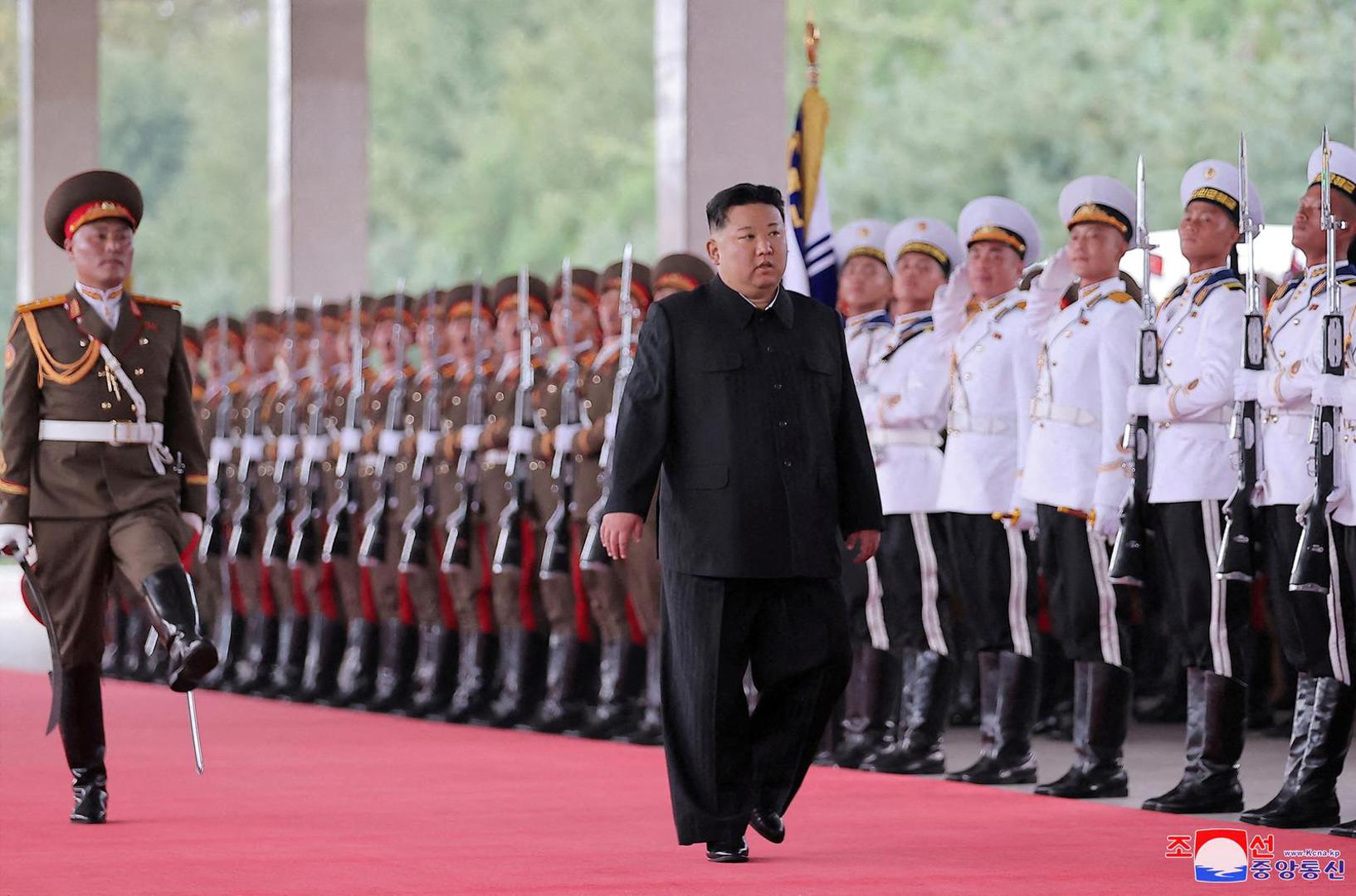 FILE PHOTO: North Korean leader Kim Jong Un departs Pyongyang, North Korea, to visit Russia, September 10, 2023, in this image released by North Korea's Korean Central News Agency on September 12, 2023.   KCNA via REUTERS    ATTENTION EDITORS - THIS IMAGE WAS PROVIDED BY A THIRD PARTY. REUTERS IS UNABLE TO INDEPENDENTLY VERIFY THIS IMAGE. NO THIRD PARTY SALES. SOUTH KOREA OUT. NO COMMERCIAL OR EDITORIAL SALES IN SOUTH KOREA./File Photo Photo: KCNA/REUTERS