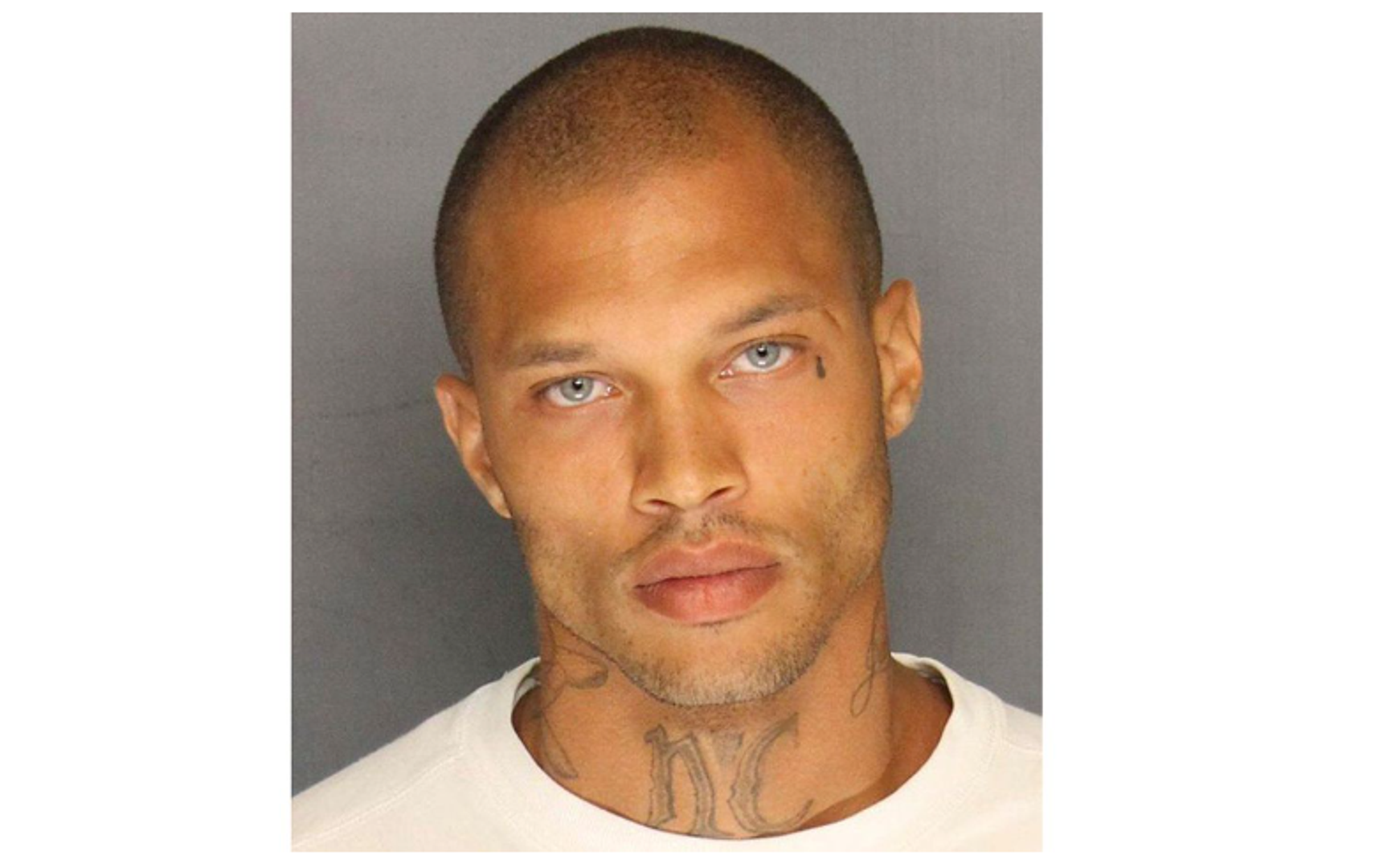 Jeremy Meeks - Postao je internetska senzacija 2014. godine nakon što je njegova policijska fotografija zaludjela mnoge žene diljem svijeta.