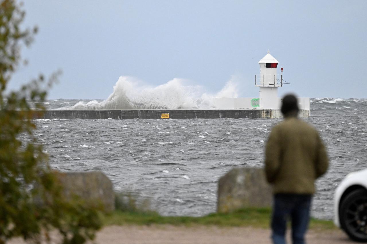 Storm Babet in Sweden