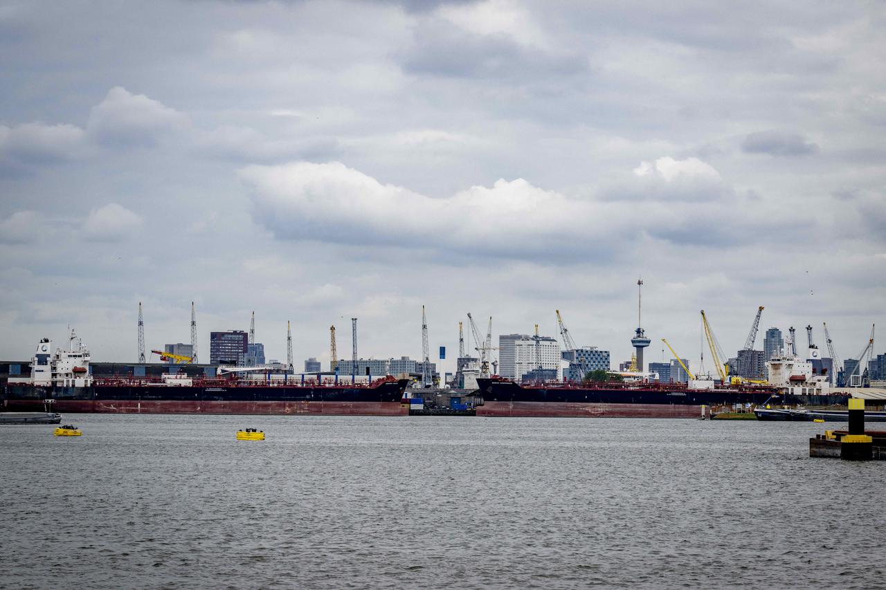 Container Storage At The Port - Rotterdam